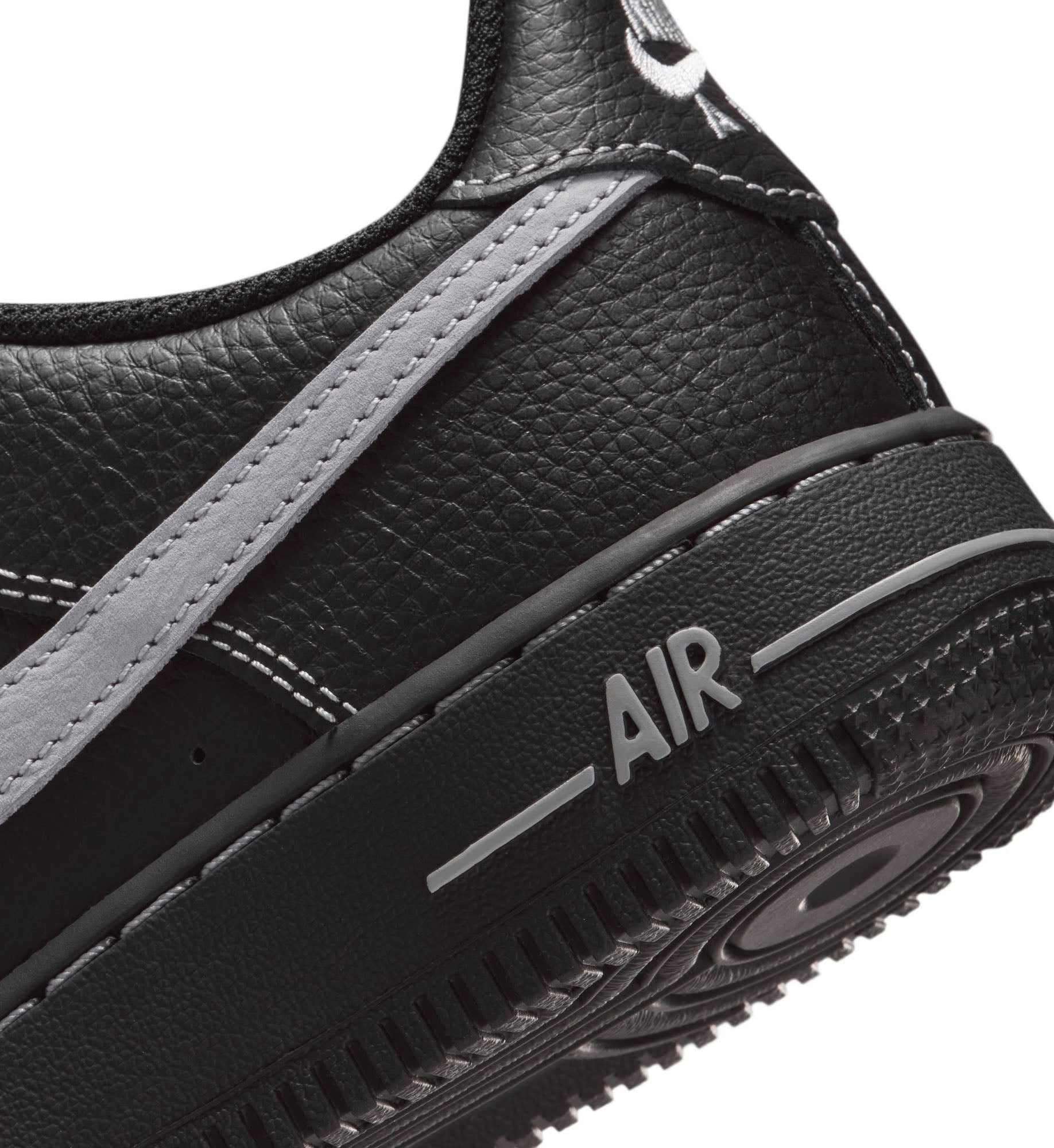 Nike Air Force 1 LV8 Black/Black/Black/Wolf Grey (HV4762-003) 