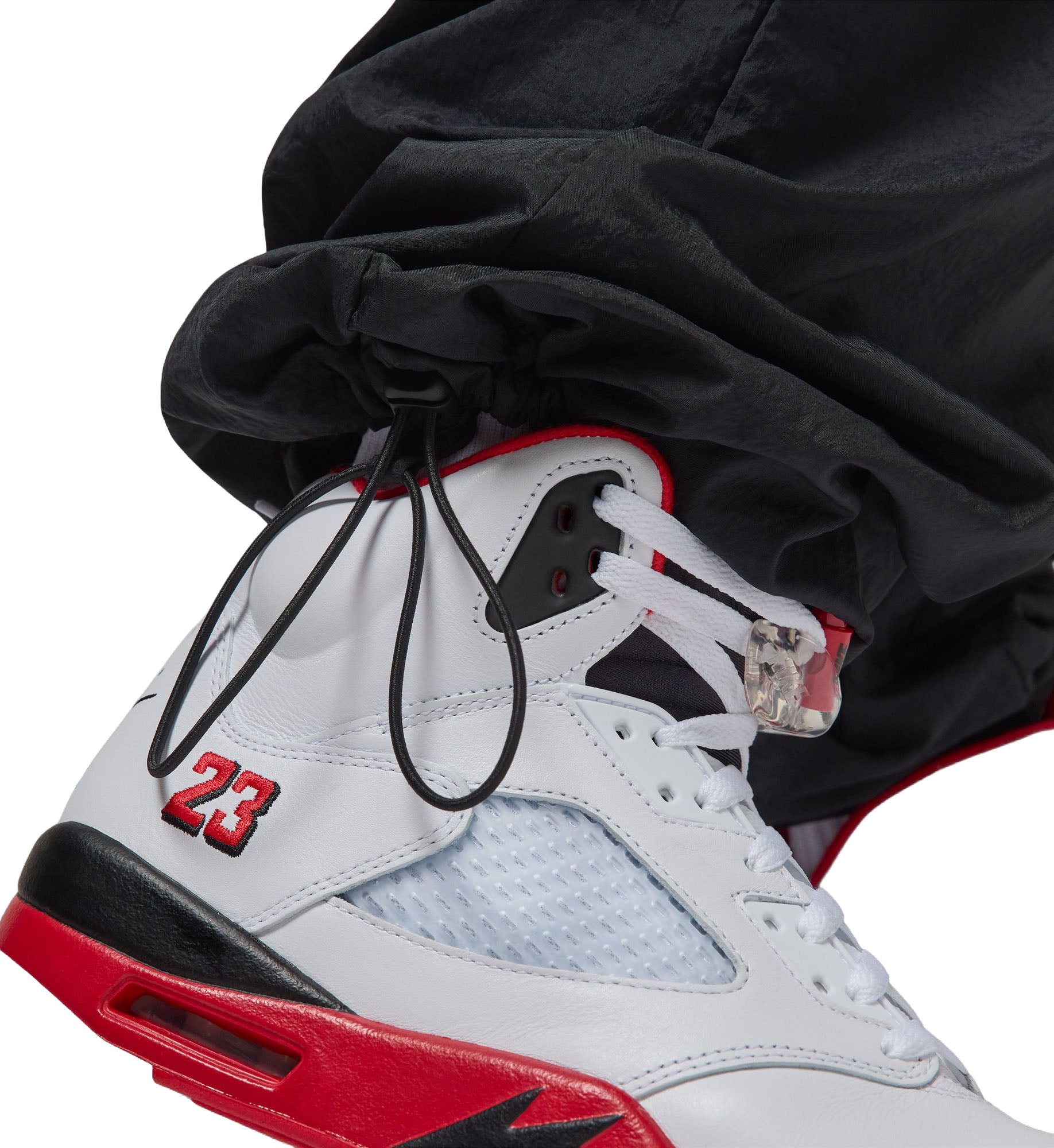 Jordan Brooklyn Men’s Draft Pants “Black/Gym Red/Gym Red” (IB1047-010)
