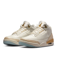 Women’s Air Jordan 3 Retro "Champagne and Oysters" Sail/Pale Ivory/Metallic Gold (IB2255-100)