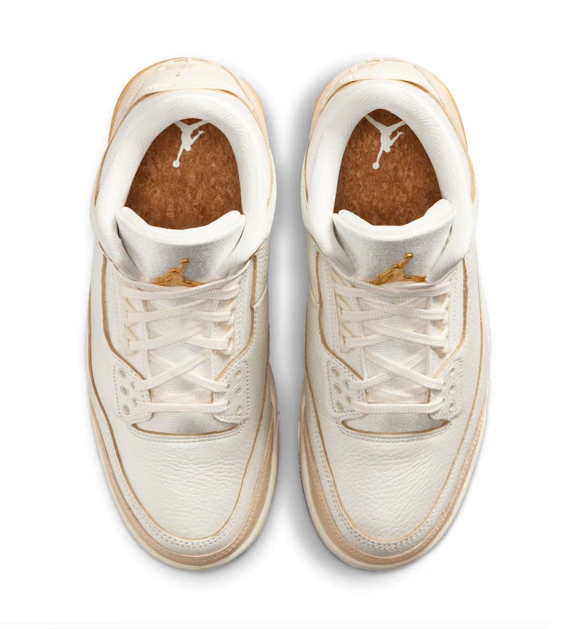 Women’s Air Jordan 3 Retro "Champagne and Oysters" Sail/Pale Ivory/Metallic Gold (IB2255-100)