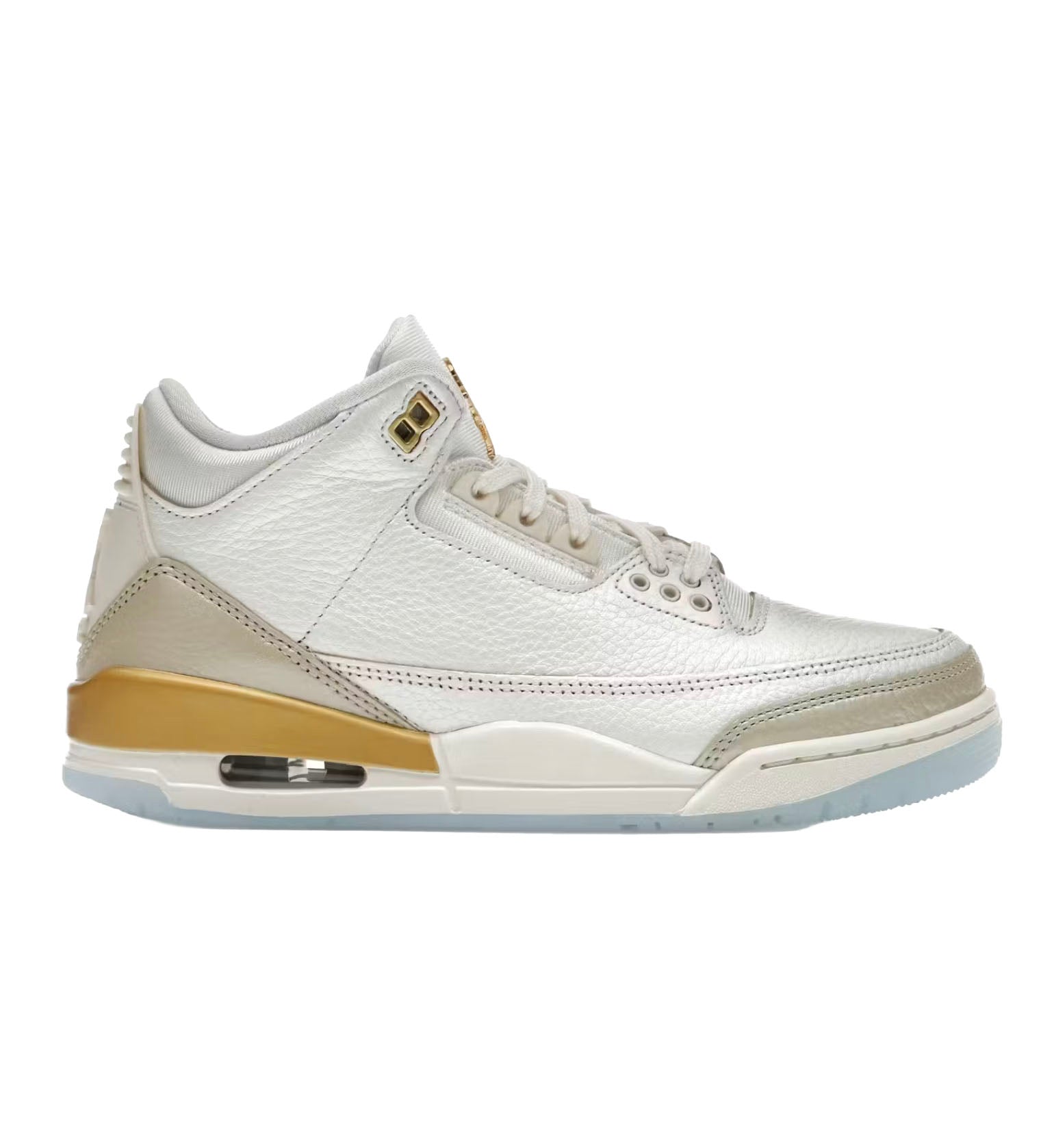 Women’s Air Jordan 3 Retro "Champagne and Oysters" Sail/Pale Ivory/Metallic Gold (IB2255-100)