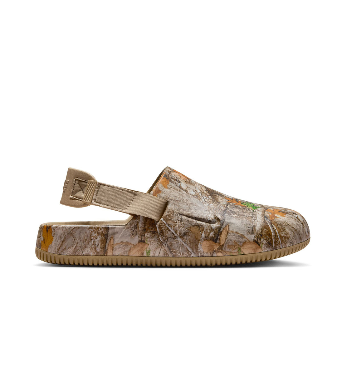 Camouflage sandal on a white background