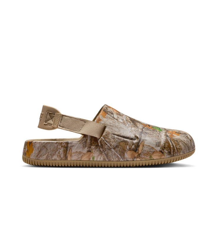 Camouflage sandal on a white background