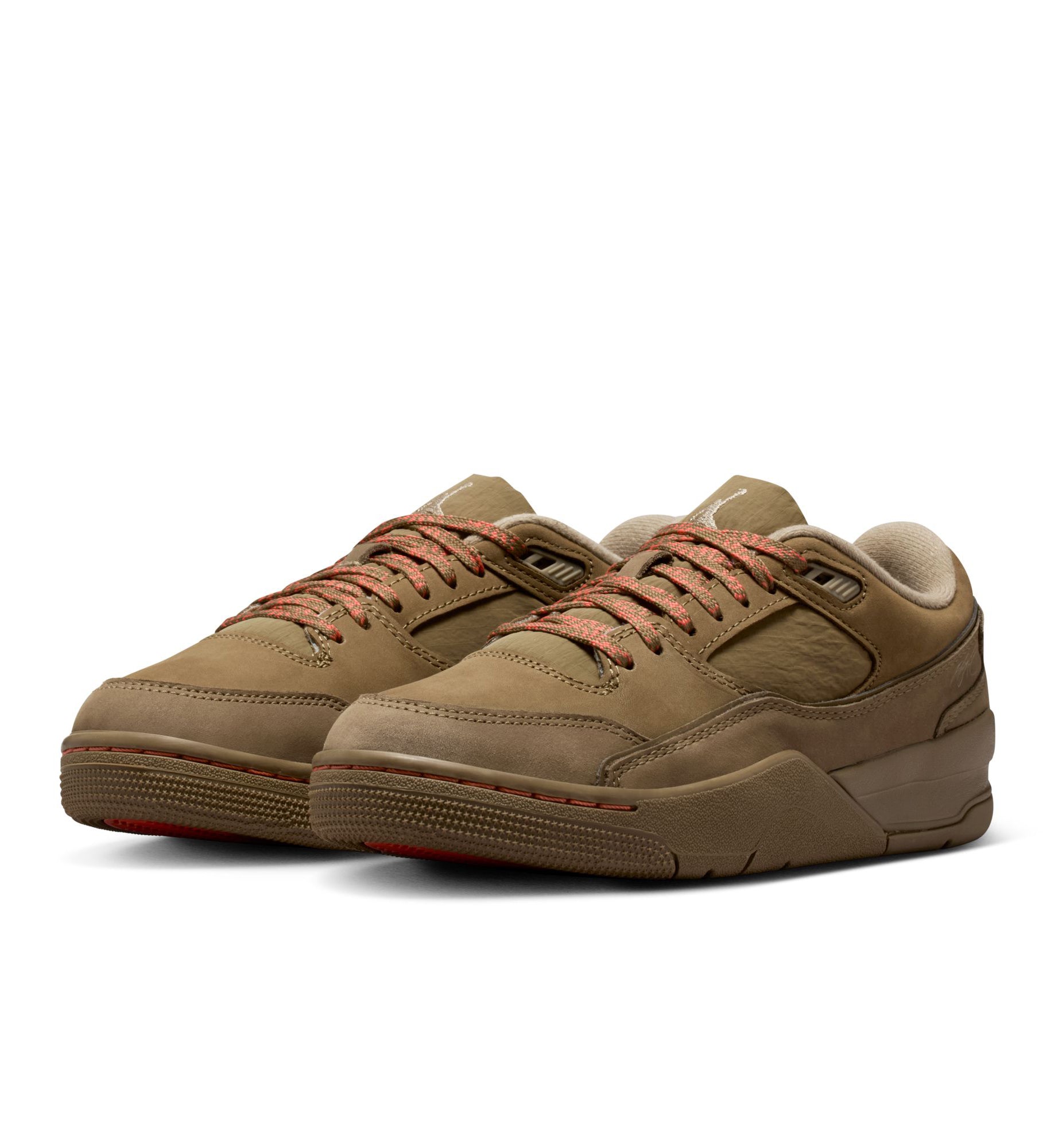 Jordan Flight Court SE Brown Kelp/Khaki/Wild Mango (IB4414-300)