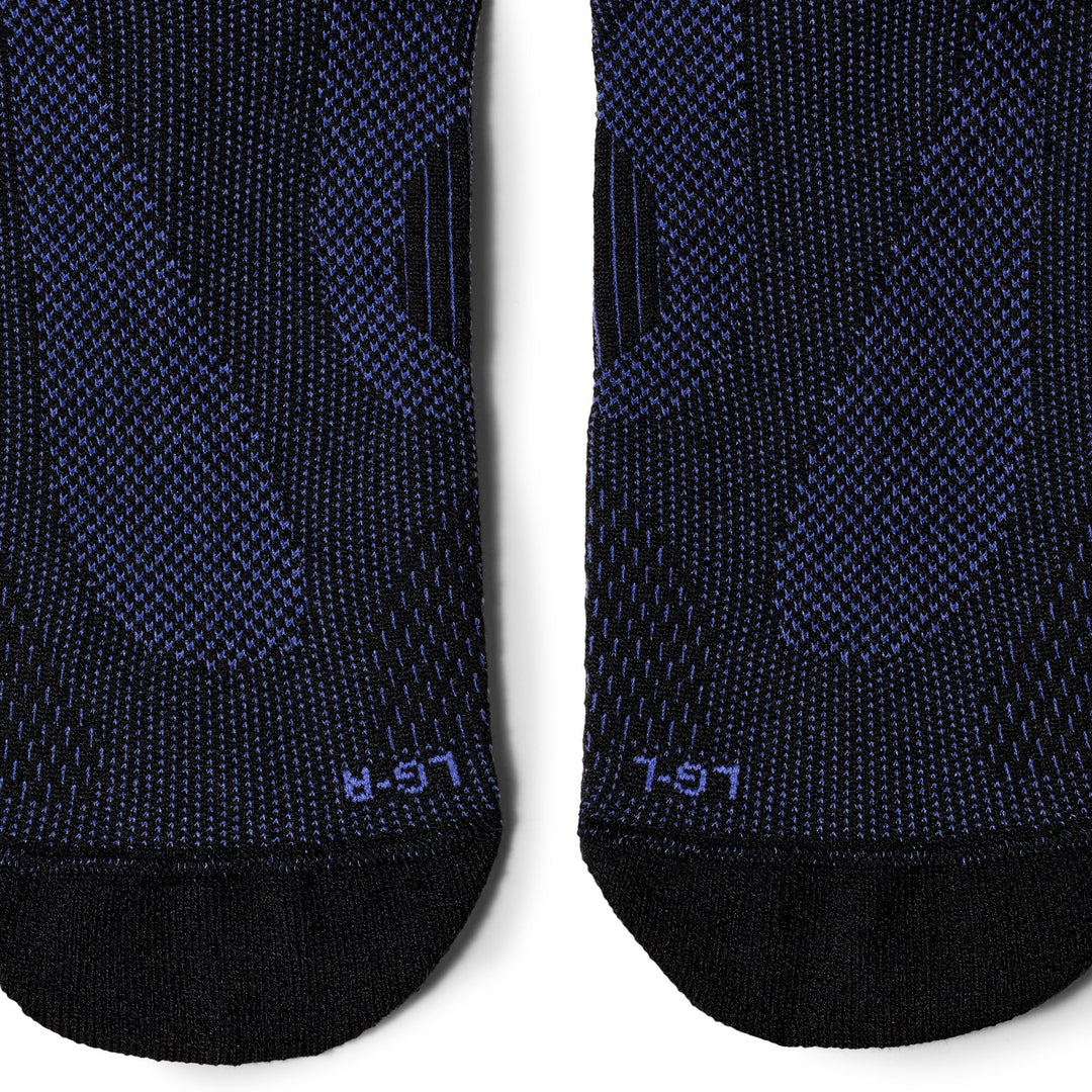 Nike Run Lightweight Micro-Crew Socks Black Sapphire IB6114-013 | Pro Feet
