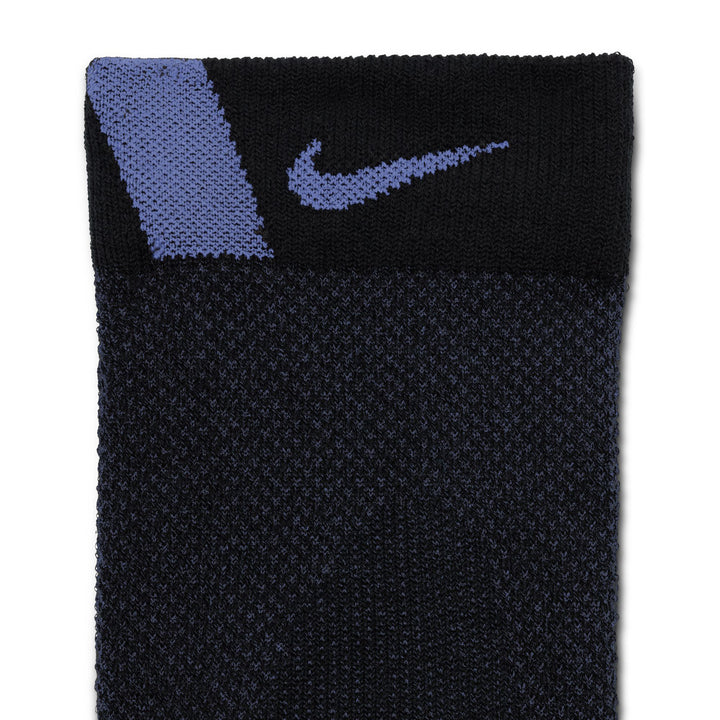 Nike Run Lightweight Micro-Crew Socks Black Sapphire IB6114-013 | Pro Feet