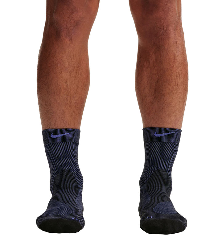 Nike Run Lightweight Micro-Crew Socks Black Sapphire IB6114-013 | Pro Feet