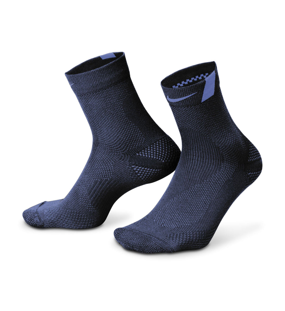 Nike Run Lightweight Micro-Crew Socks Black Sapphire IB6114-013 | Pro Feet