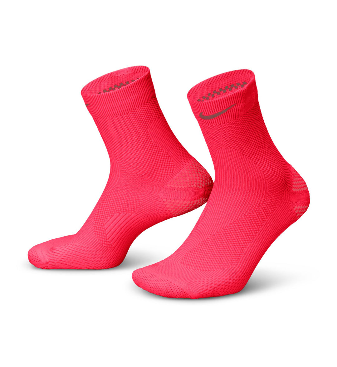Nike Run Lightweight Micro-Crew Socks Laser Crimson IB6114-600 | Pro Feet
