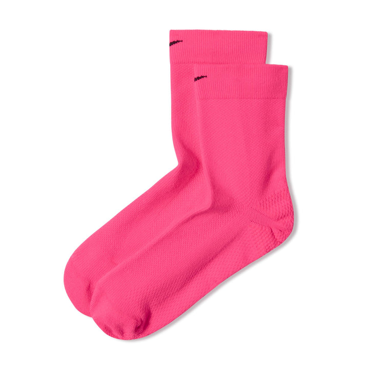 Nike Run Lightweight Micro-Crew Socks Hyper Pink Black IB6114-645 | Pro Feet