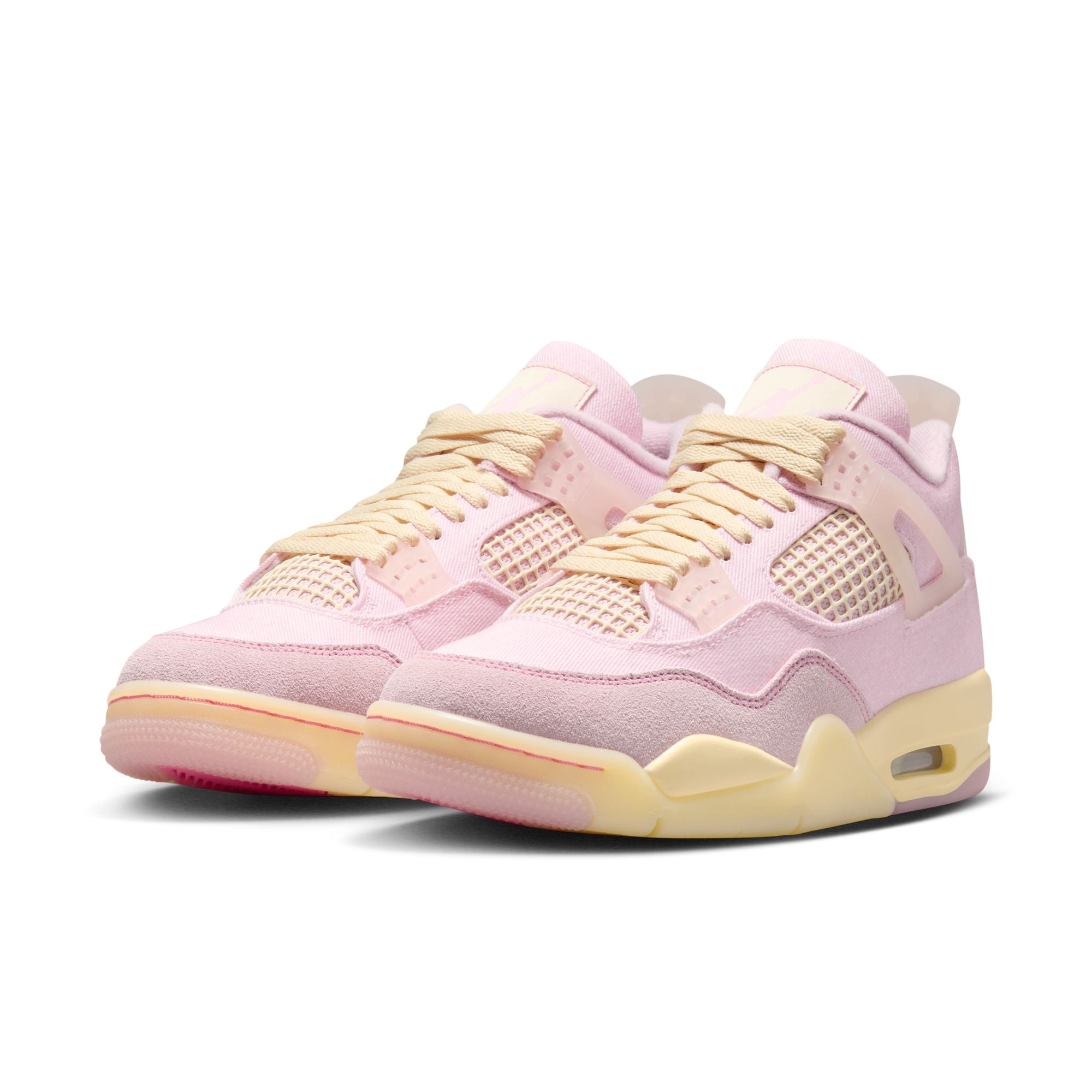 Air Jordan 4 Retro Women’s Pearl Pink Iced Carmine Coconut Milk | Pro Feet | IB6716-600