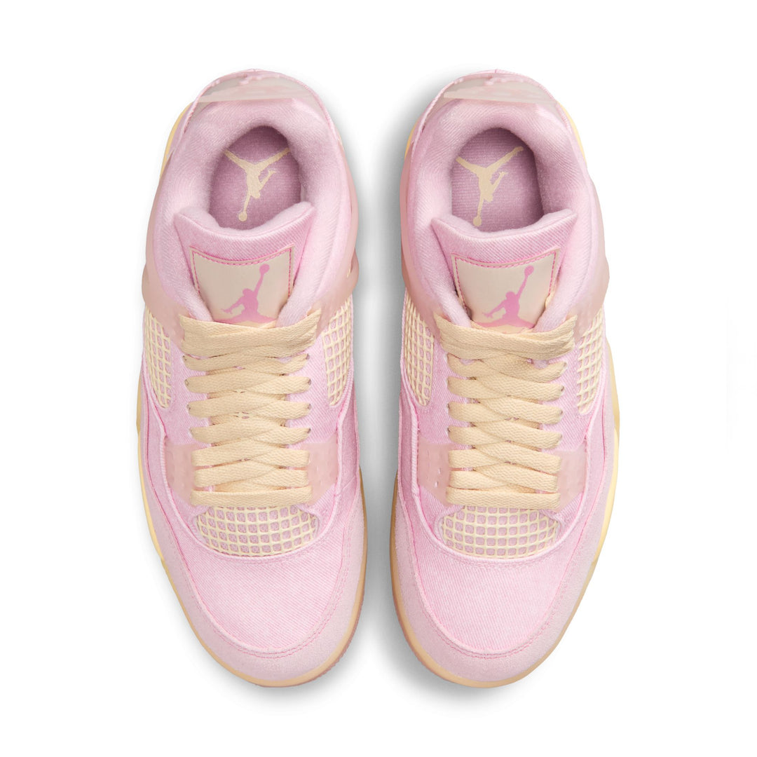 Air Jordan 4 Retro Women’s Pearl Pink Iced Carmine Coconut Milk | Pro Feet | IB6716-600