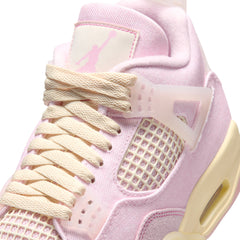Air Jordan 4 Retro Women’s Pearl Pink Iced Carmine Coconut Milk | Pro Feet | IB6716-600