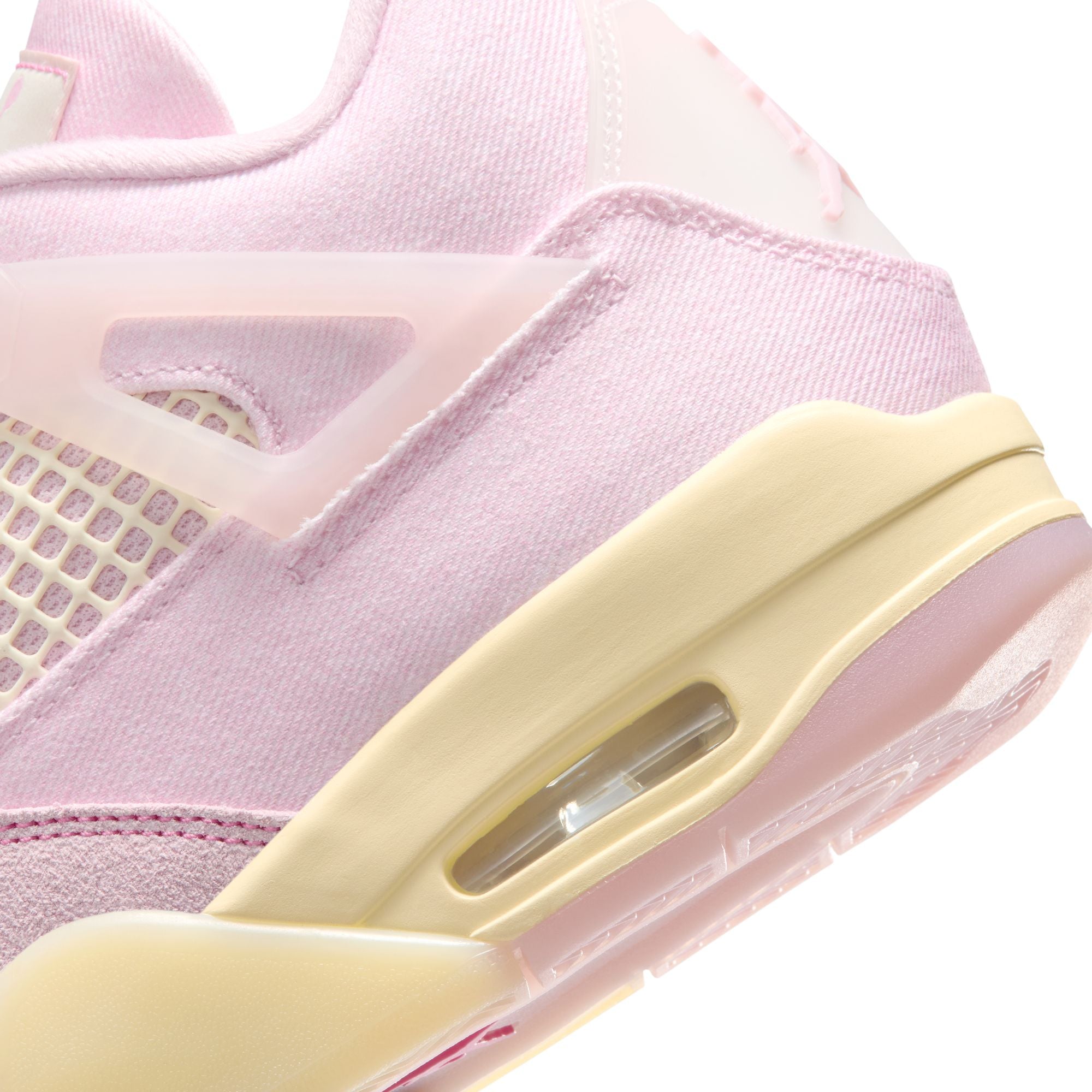 Air Jordan 4 Retro Women’s Pearl Pink Iced Carmine Coconut Milk | Pro Feet | IB6716-600