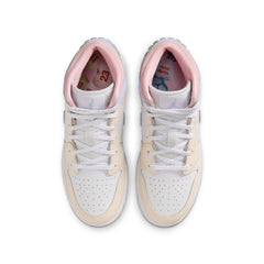 Air Jordan Mid SE Half Blue/Half Blue-Pale Ivory-White (IB7057-403)