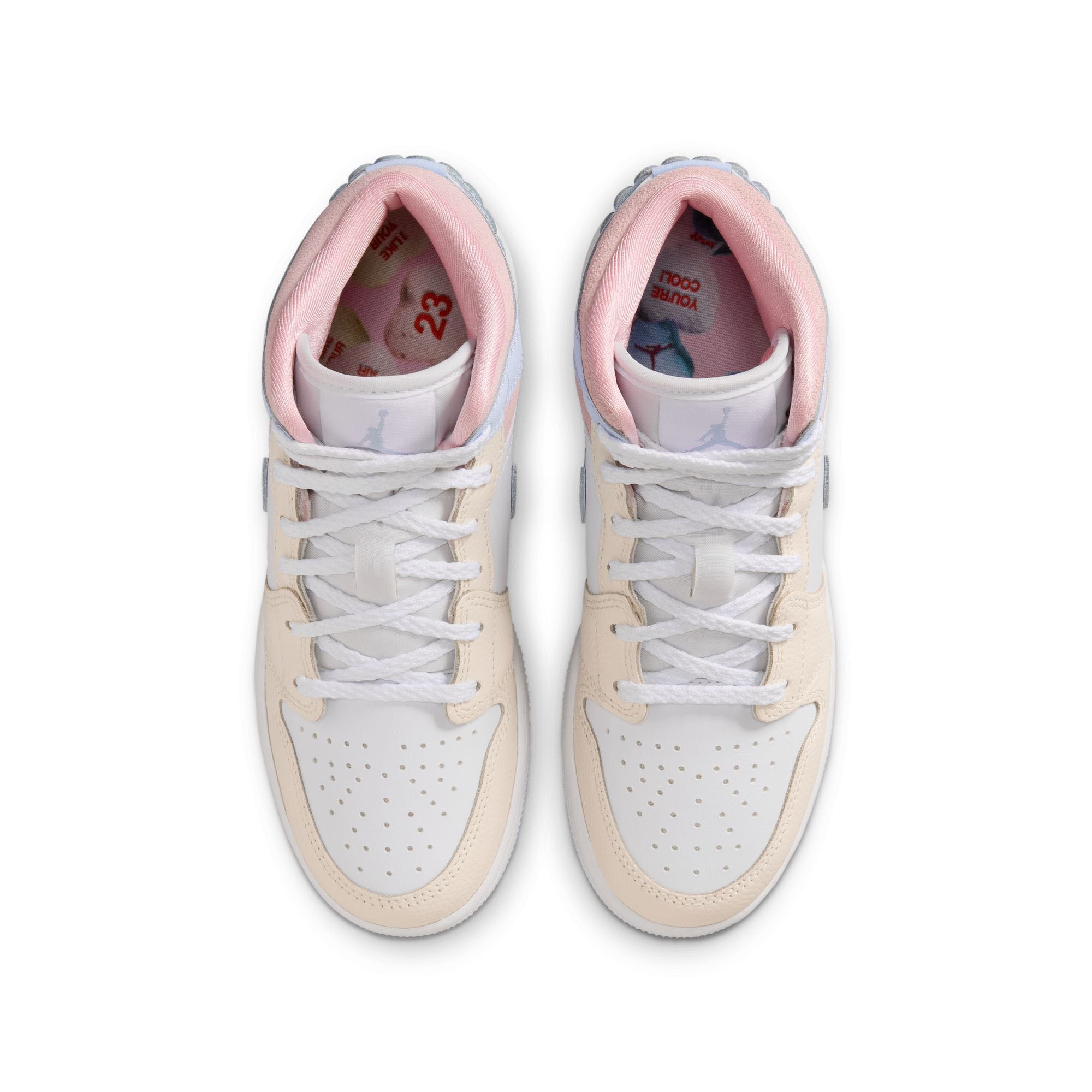Air Jordan Mid SE Half Blue/Half Blue-Pale Ivory-White (IB7057-403)