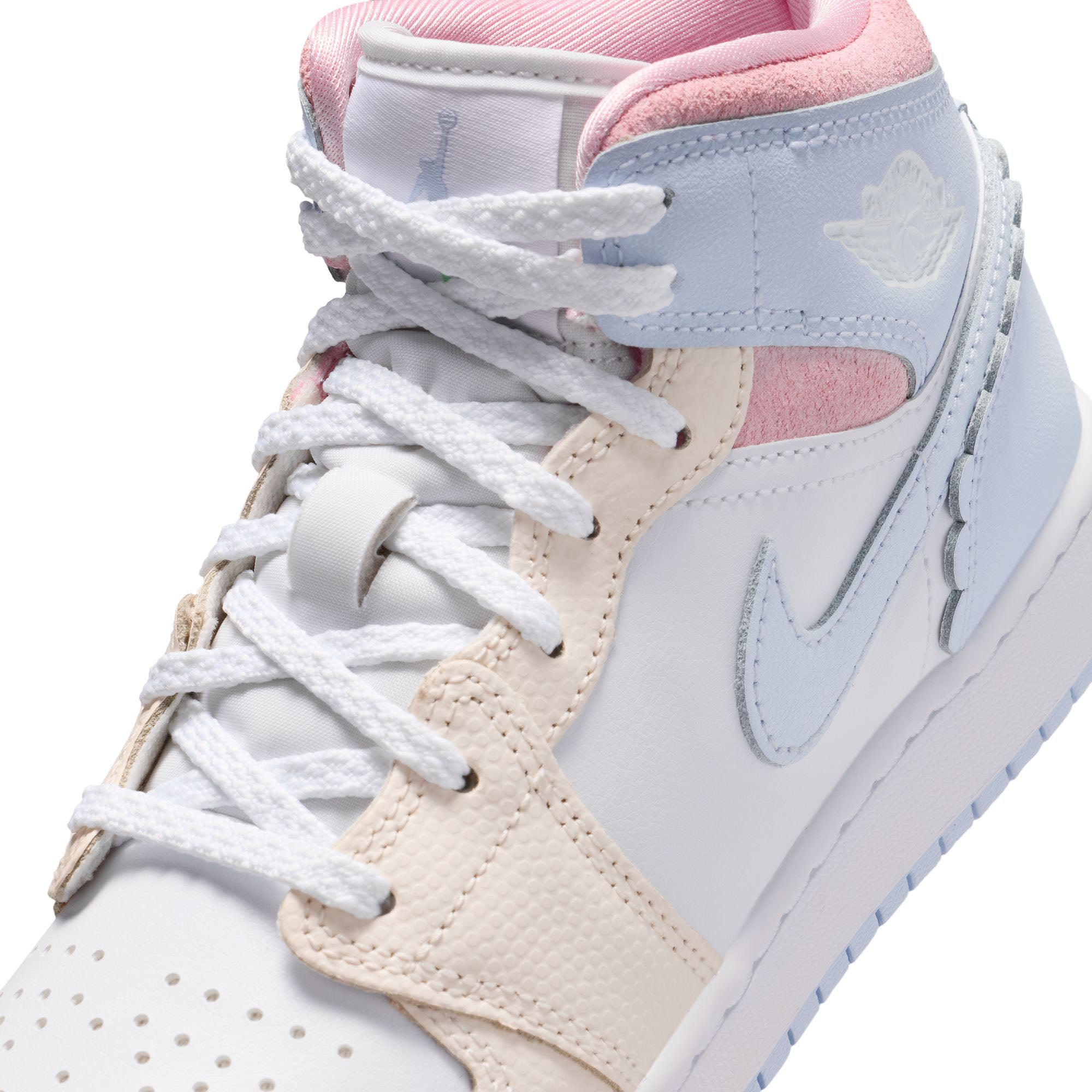 Air Jordan Mid SE Half Blue/Half Blue-Pale Ivory-White (IB7057-403)