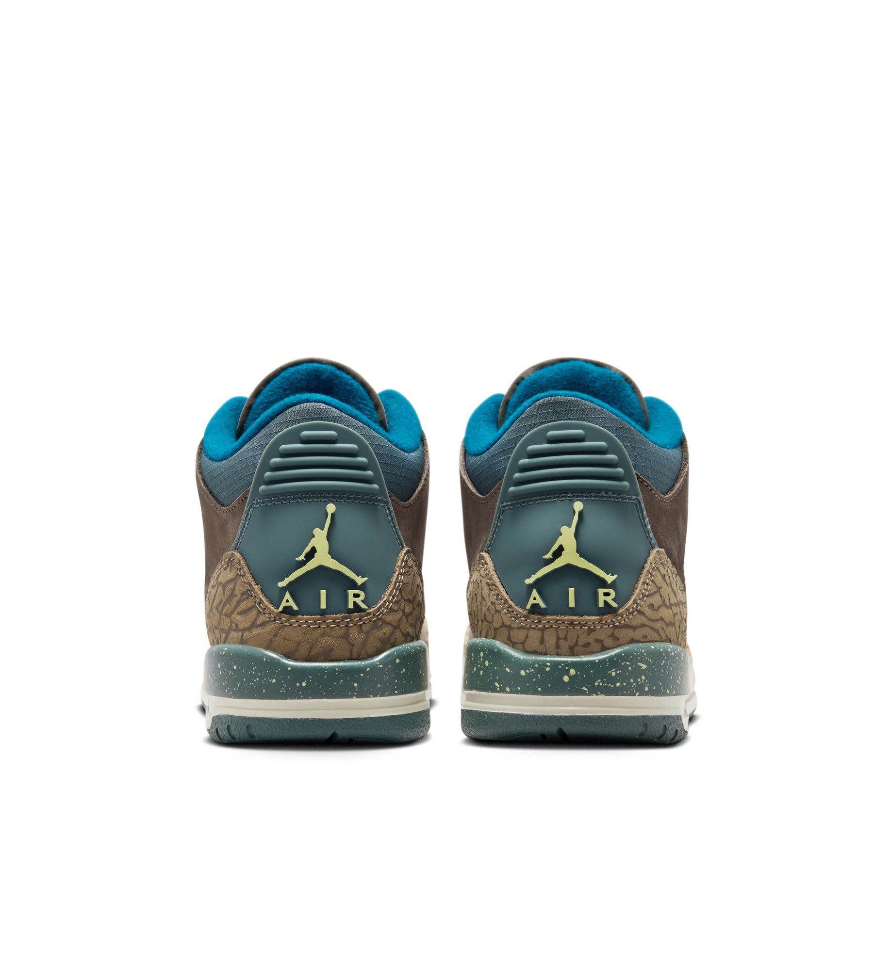 Air Jordan 3 Retro “We Outside” Big Kids’(Olive Grey/Green Abyss/Khaki/Sea Glass) IB7066-001 
