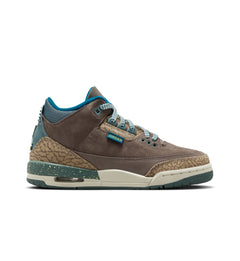 Air Jordan 3 Retro “We Outside” Big Kids’(Olive Grey/Green Abyss/Khaki/Sea Glass) IB7066-001 