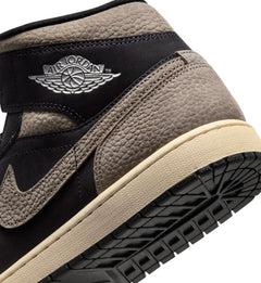 Air Jordan 1 Mid SE Black/Olive Grey/Light Wild Mango (IB7110-002)