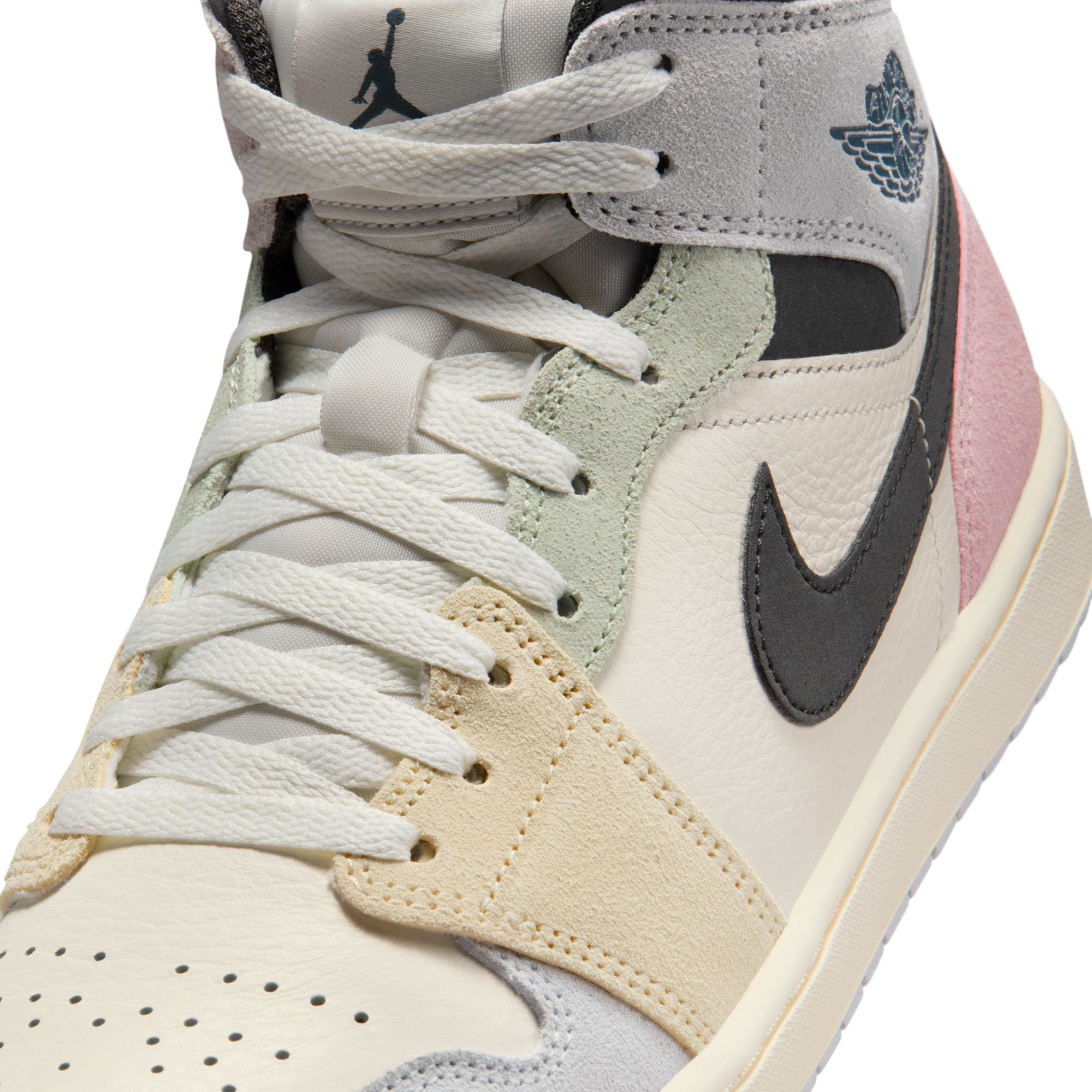 Air Jordan 1 Mid SE Sail/Iced Jade (IB7110-100)