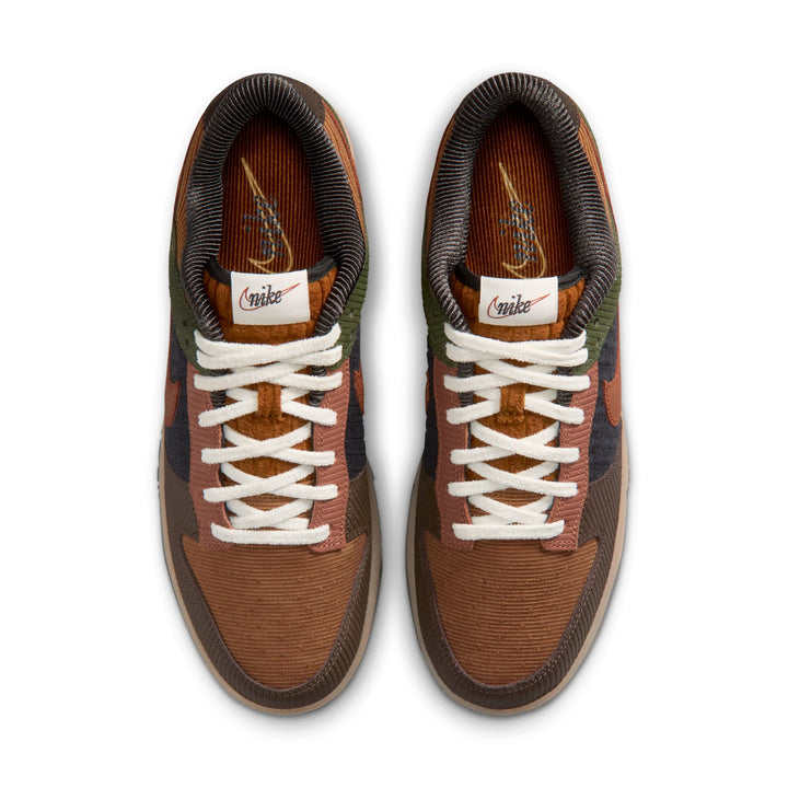 Nike Dunk Low Retro Premium Shoes Light British Tan Cinnamon Cargo Khaki IB7746-201 | Pro Feet