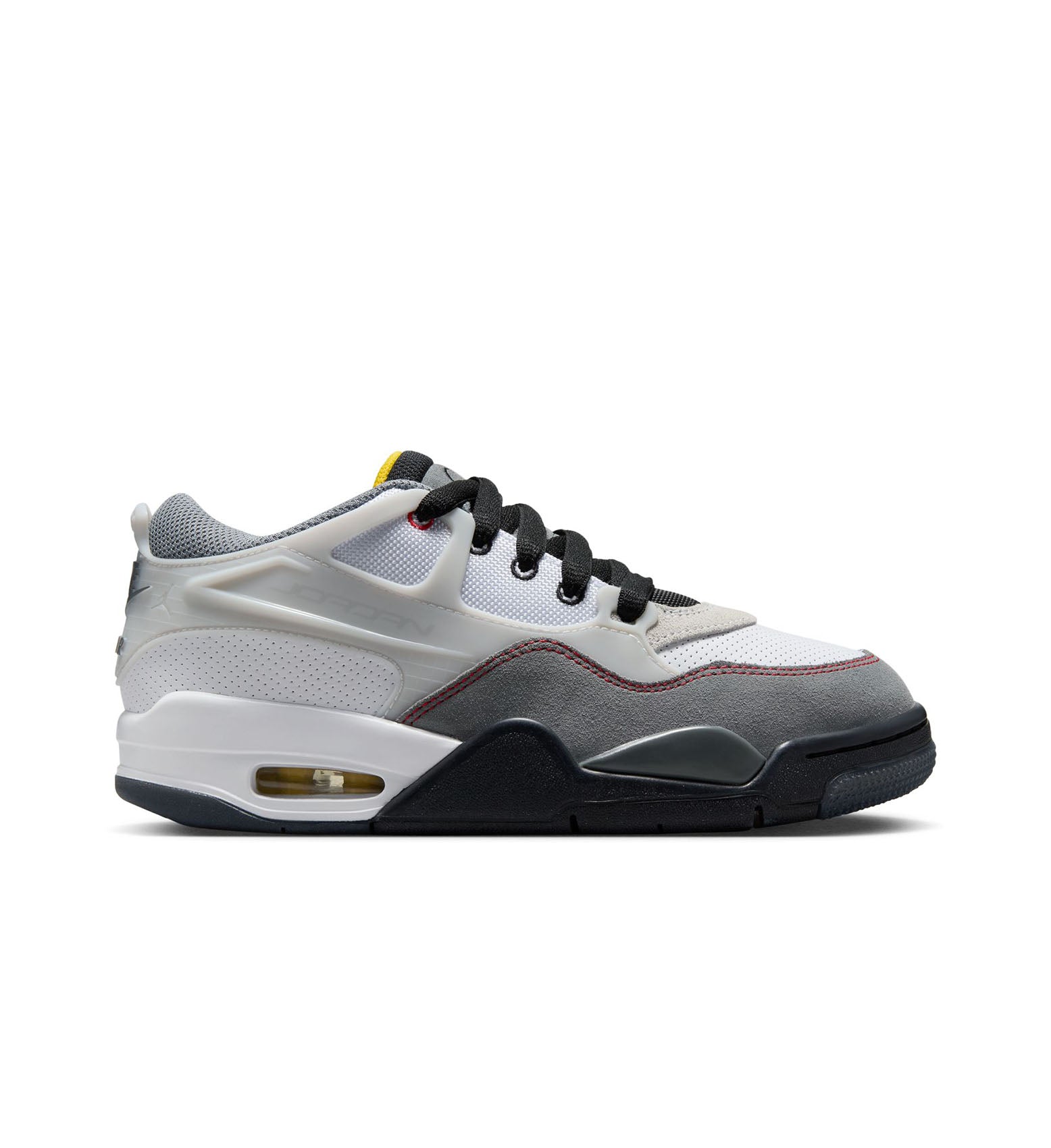 Air Jordan 4 RM Premium GS WHITE/FIRE RED-BLACK-SMOKE GREY (IB8051-100)           