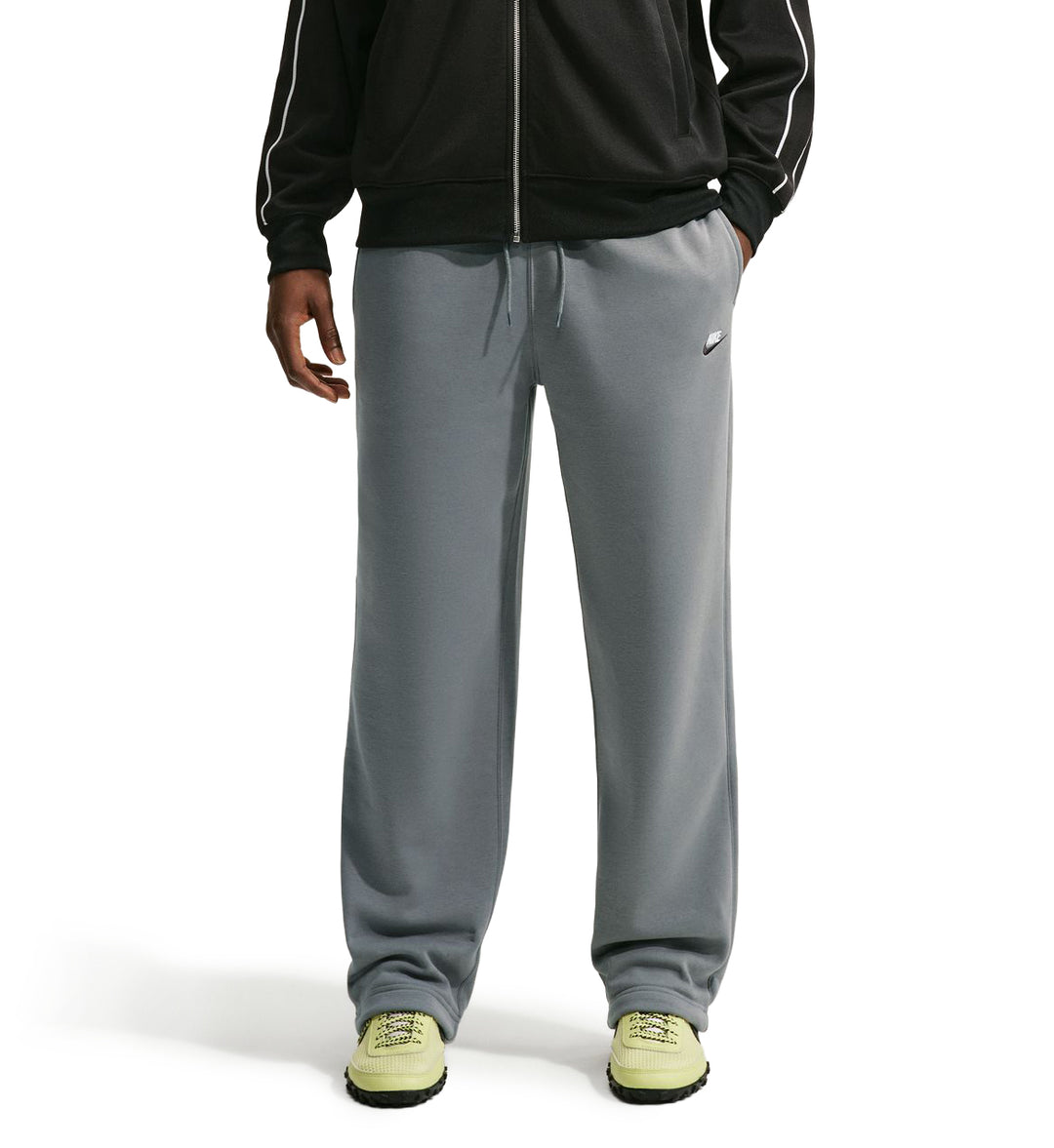 Nike Sportswear Club Men’s Fleece Bungee Pants Smoke Grey Smoke Grey Multi Color IF0488-084 | Pro Feet