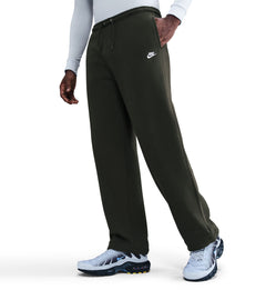 Nike Sportswear Club Men’s Fleece Bungee Pants “Sequoia/Sequoia/White” (IF0488-355)