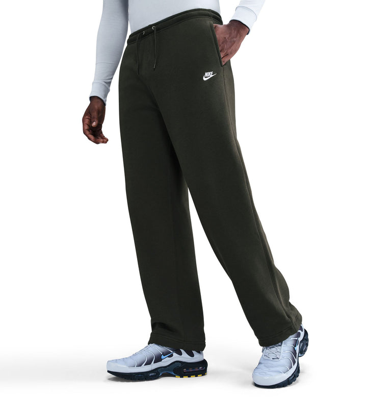 Nike Sportswear Club Men’s Fleece Bungee Pants “Sequoia/Sequoia/White” (IF0488-355)