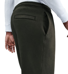 Nike Sportswear Club Men’s Fleece Bungee Pants “Sequoia/Sequoia/White” (IF0488-355)
