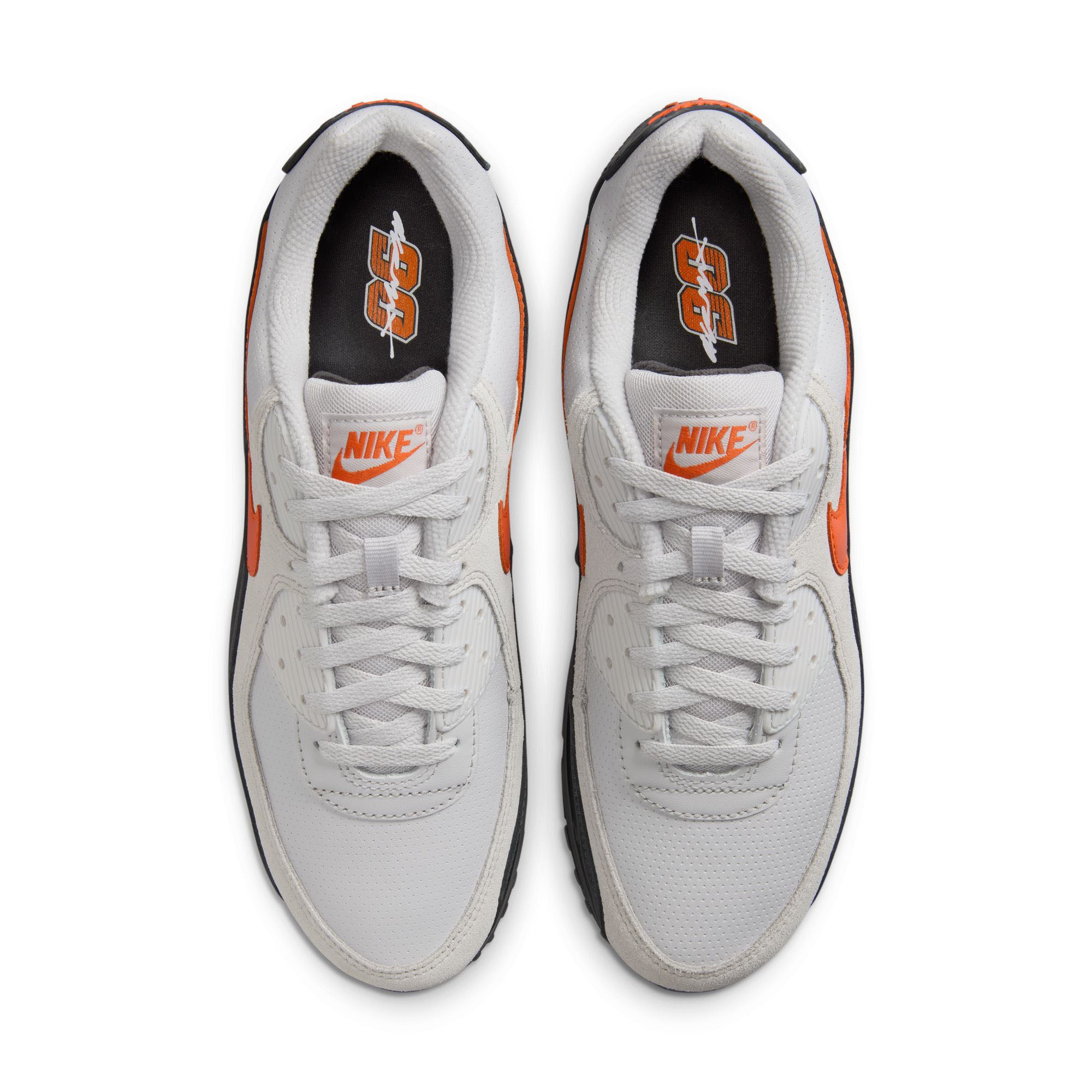 Nike Air Max 90 Vast Grey/Safety Orange-Anthracite-White (IF0670-003)