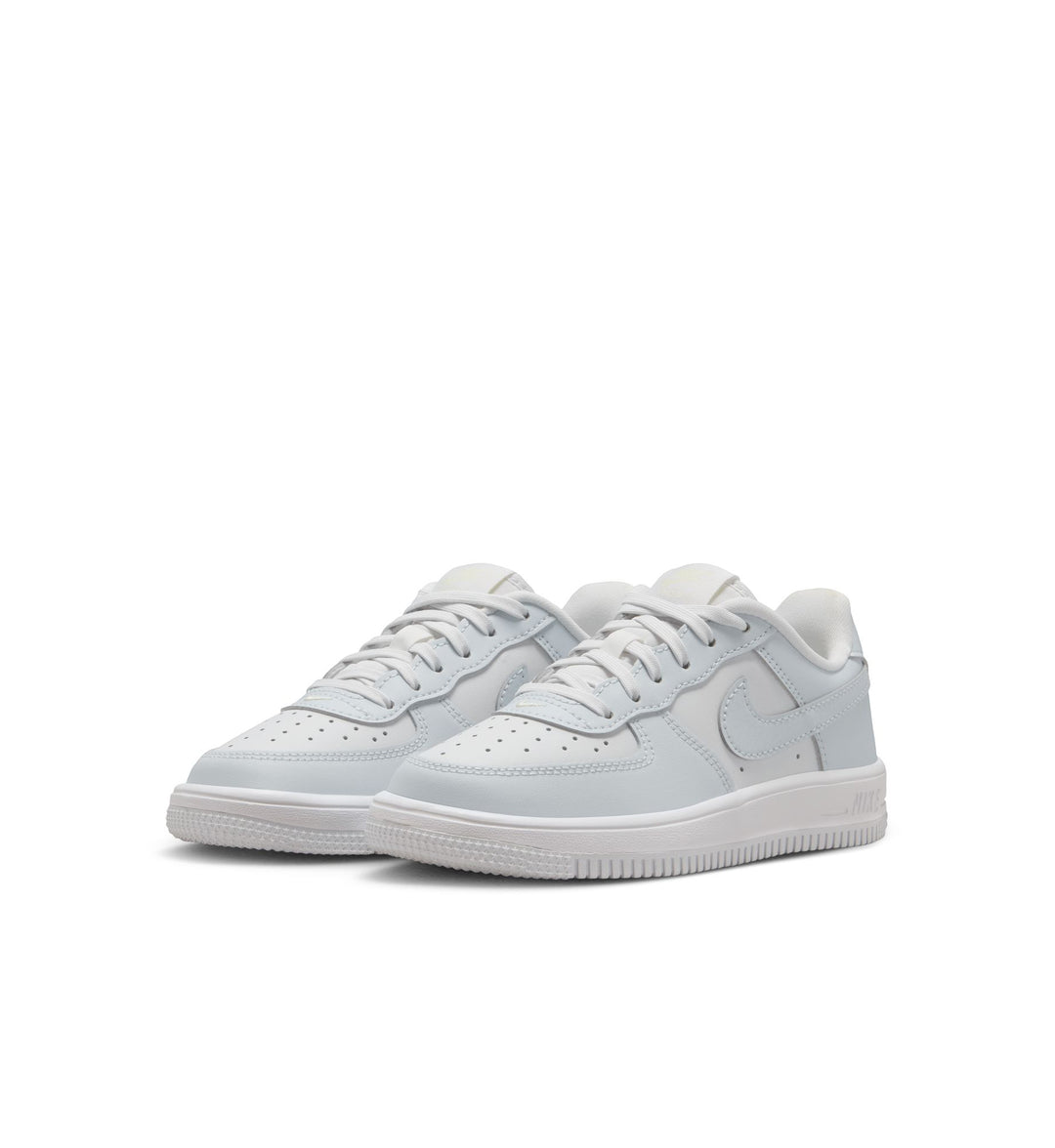 Nike Force 1 Low Little Kids’ Shoes “Platinum Tint/Aura/Alabaster/White” (IF1673-014)