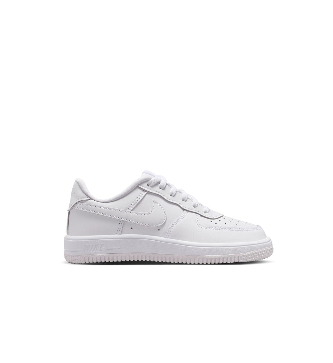 White sneaker on a white background