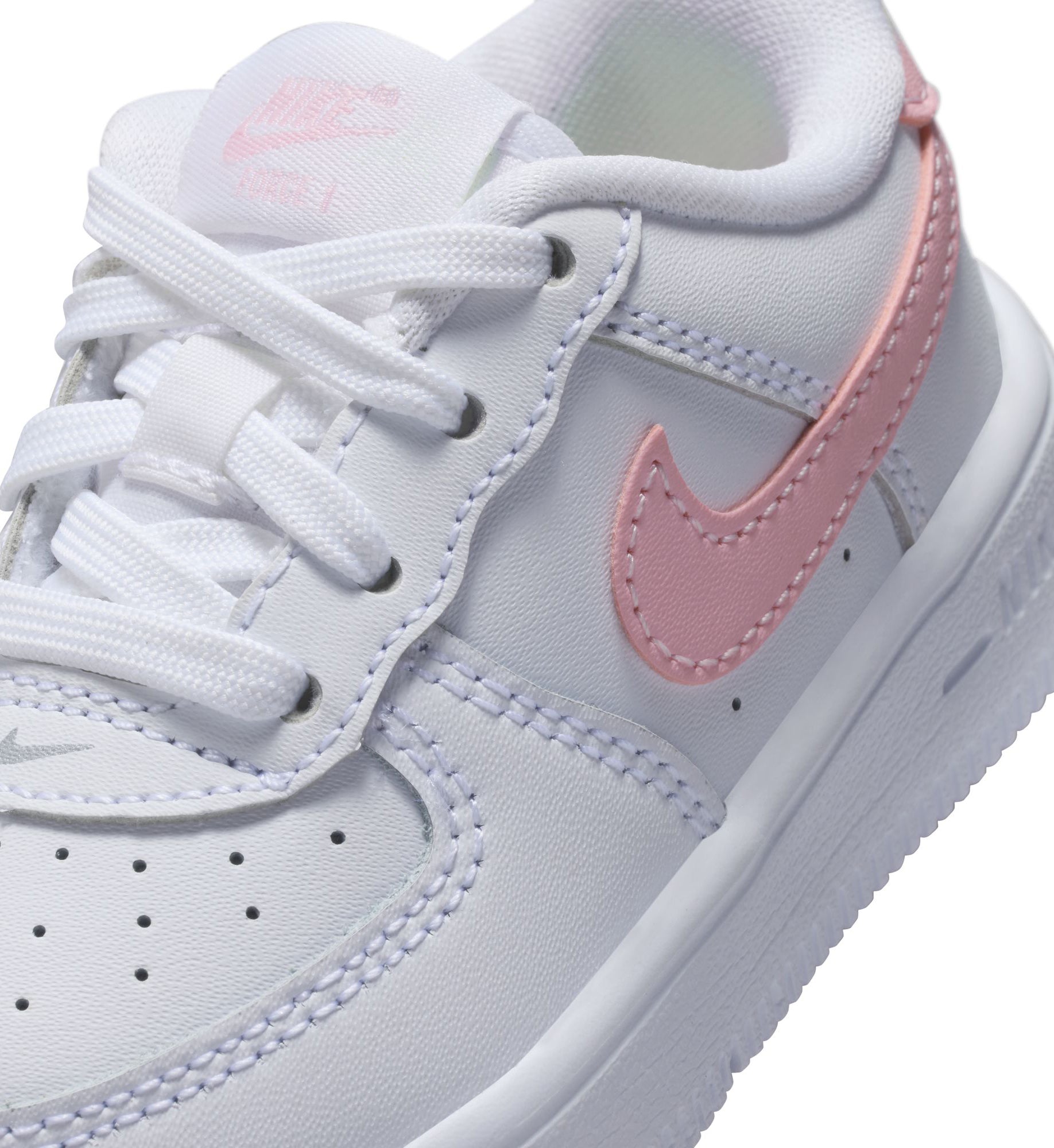 Nike Force 1 Low “White/Medium Soft Pink/White” (IF1674-104)