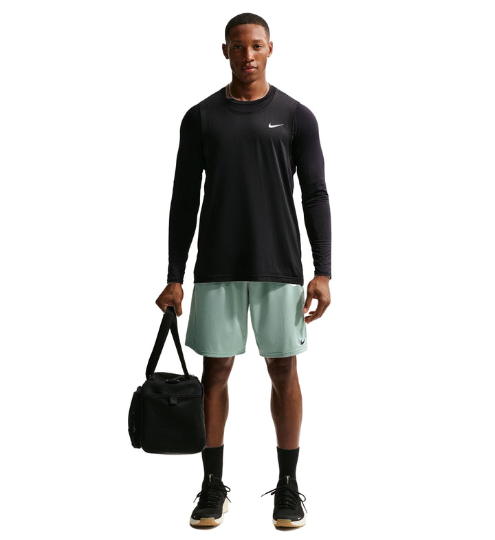 Nike Men’s 9 Inch Training Shorts Steam Black IF2182-006 | Pro Feet