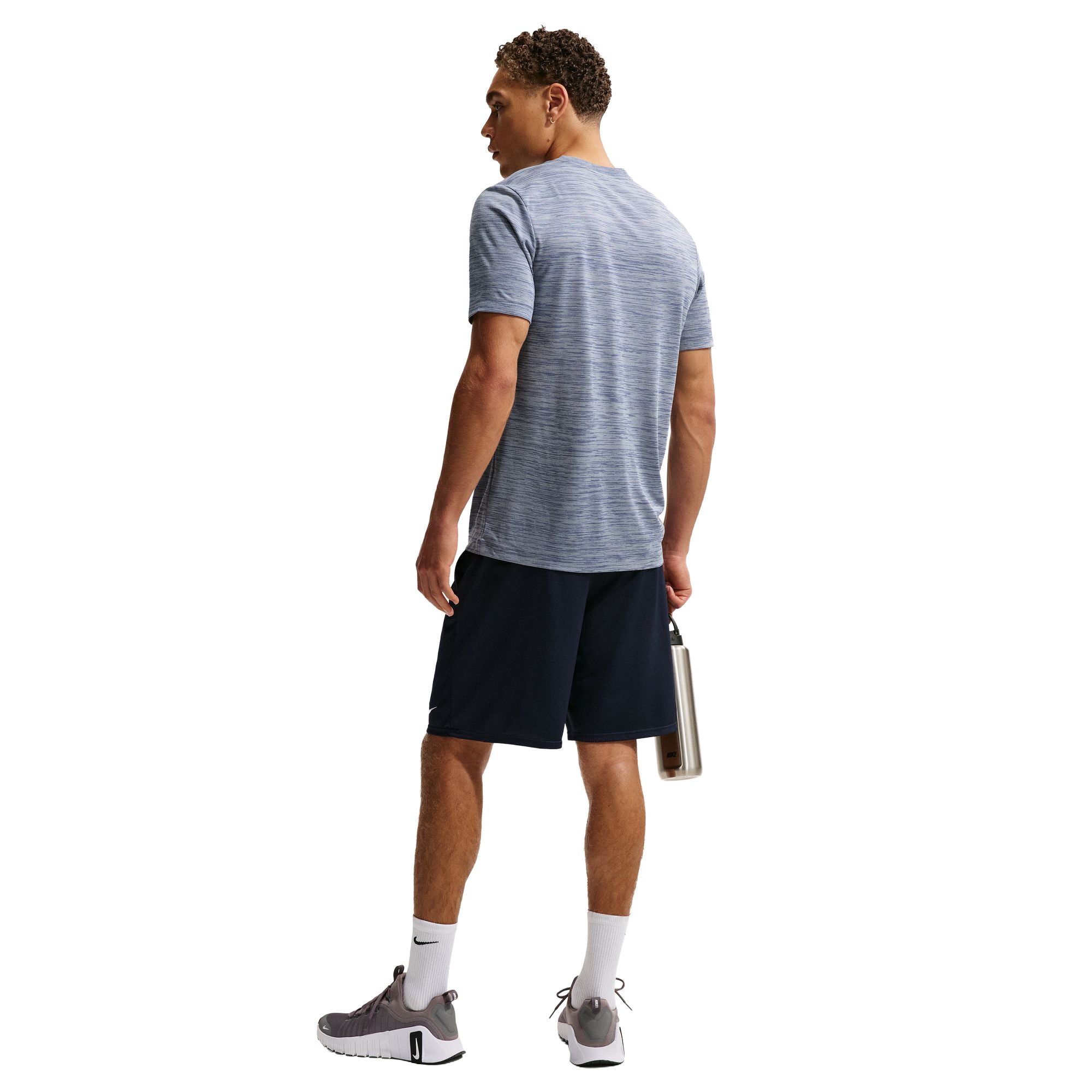 Nike 9 Inch Training Shorts Obsidian White | Pro Feet | IF2182-451