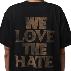 Jordan Sport Women’s Dri-FIT Graphic T-Shirt Black Metallic Gold White IF2221-011 | Pro Feet