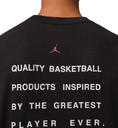Jordan Flight Men’s Script T-Shirt “Black/Gym Red” (IF3014-010)
