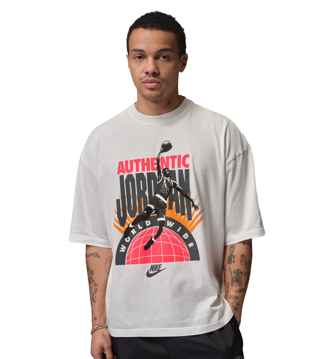 Jordan Men’s Oversized Reissue T-Shirt “Sail/Infrared 23” (IF3016-133)