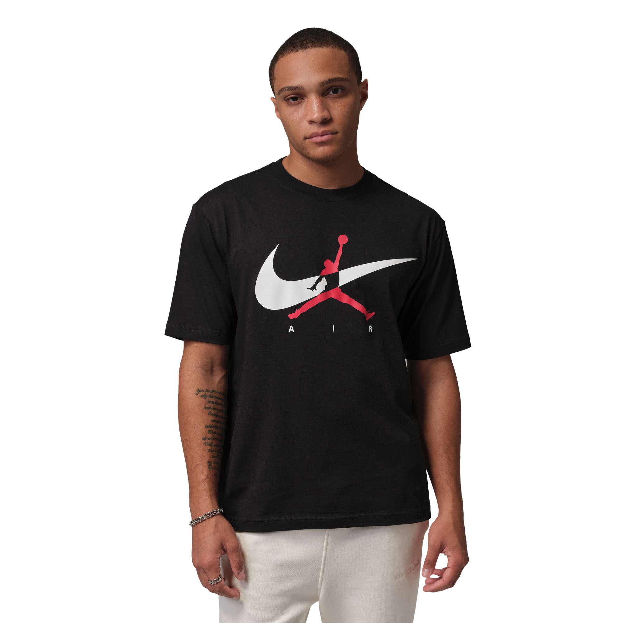 Jordan Brooklyn Men’s Jumpman T-Shirt – Black/White (IF3043-010)
