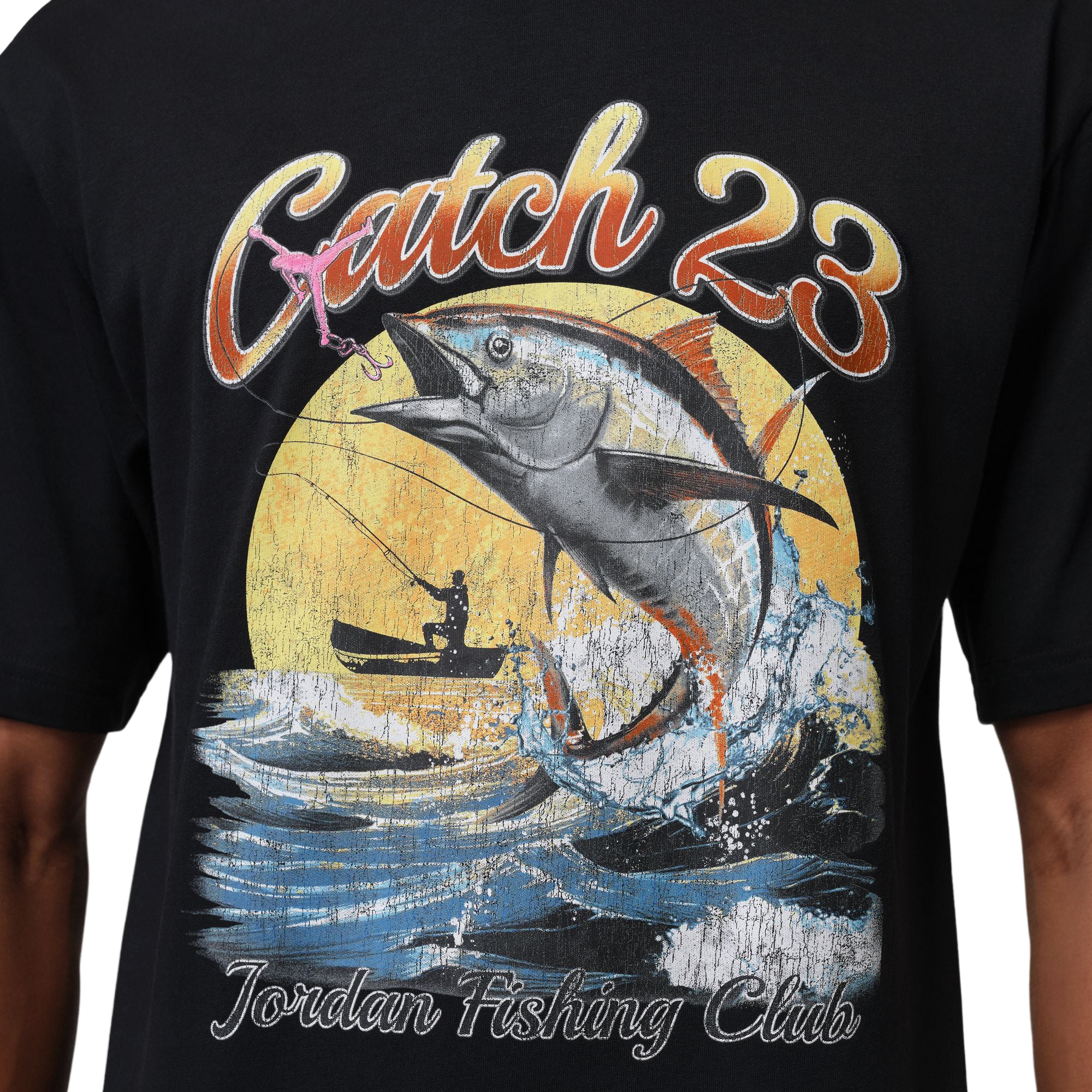 Jordan Men’s Graphic T-Shirt Black White IF3057-010 | Pro Feet