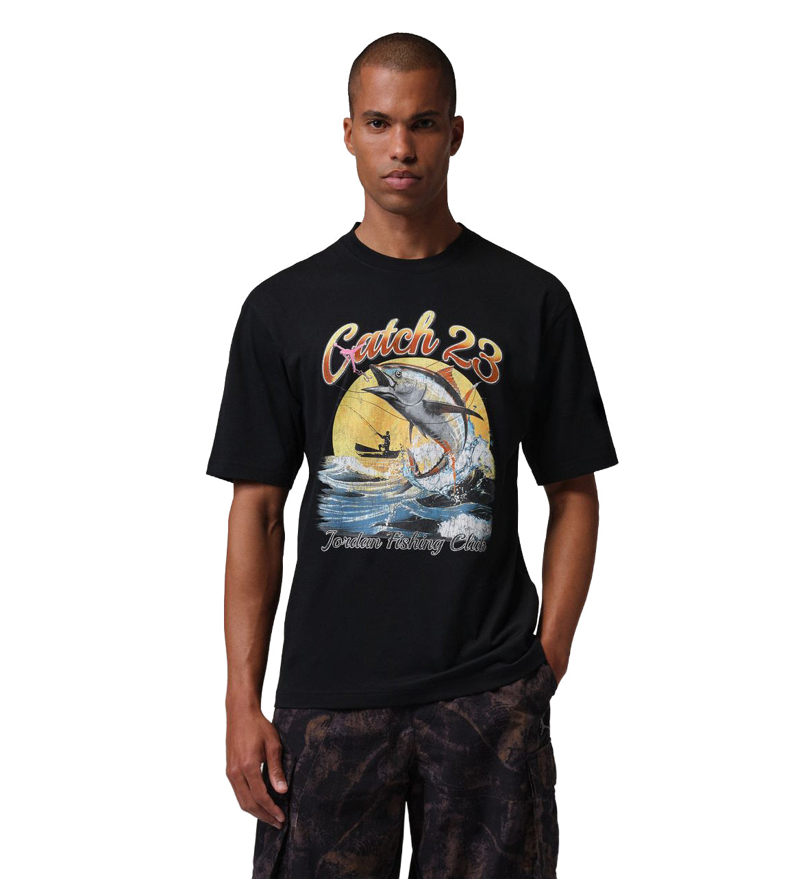 Jordan Men’s Graphic T-Shirt Black White IF3057-010 | Pro Feet