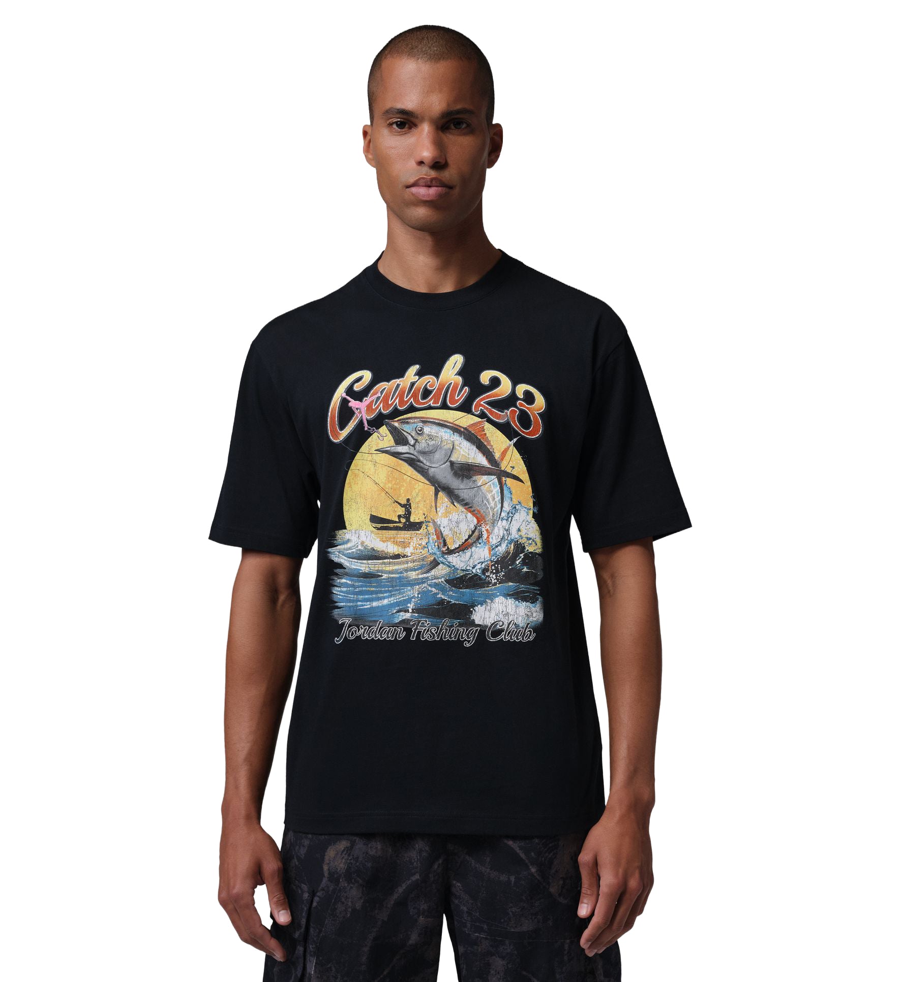 Jordan Men’s Graphic T-Shirt Black White IF3057-010 | Pro Feet
