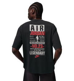 Jordan Flight T-Shirt Black University Red IF3116-010 | Pro Feet