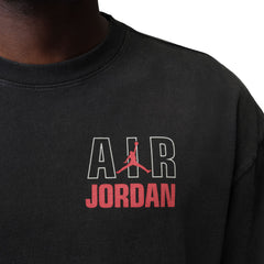 Jordan Flight T-Shirt Black University Red IF3116-010 | Pro Feet