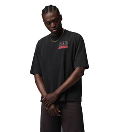 Jordan Flight T-Shirt Black University Red IF3116-010 | Pro Feet