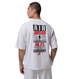 Jordan Flight T-Shirt White University Red IF3116-100 | Pro Feet