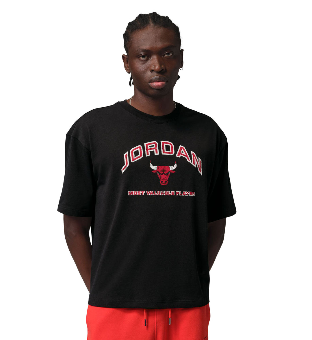 Jordan Flight Essentials Boxy Graphic T-Shirt Black/University Red (IF3121-010)