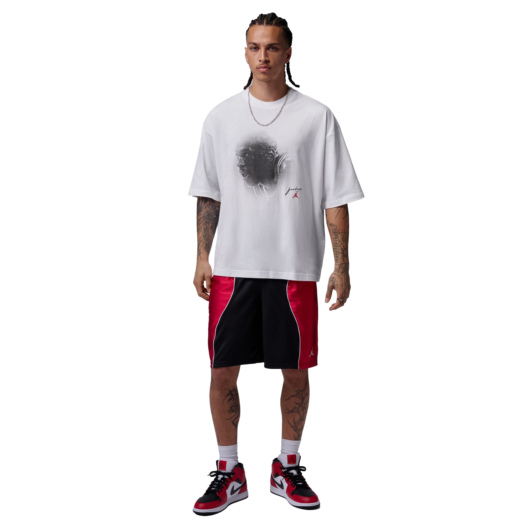 Jordan Flight Essentials Oversized T-Shirt White IF3123-100 | Pro Feet